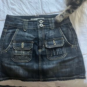 Y2K Low Rise Vintage Mini Skirt